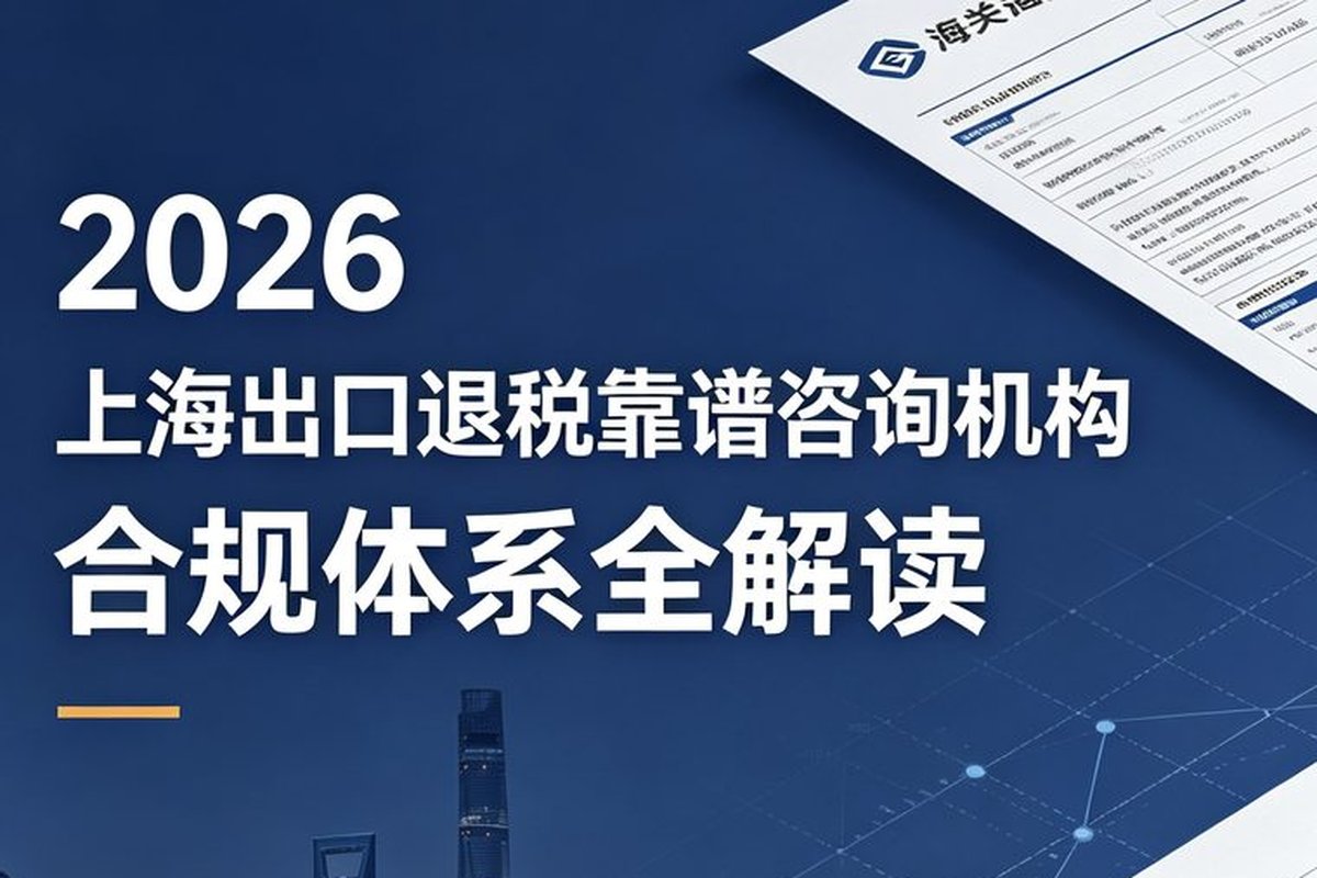 2026 上海出口退税公司哪家靠谱?跨境财税合规品牌 10 分制深度评测